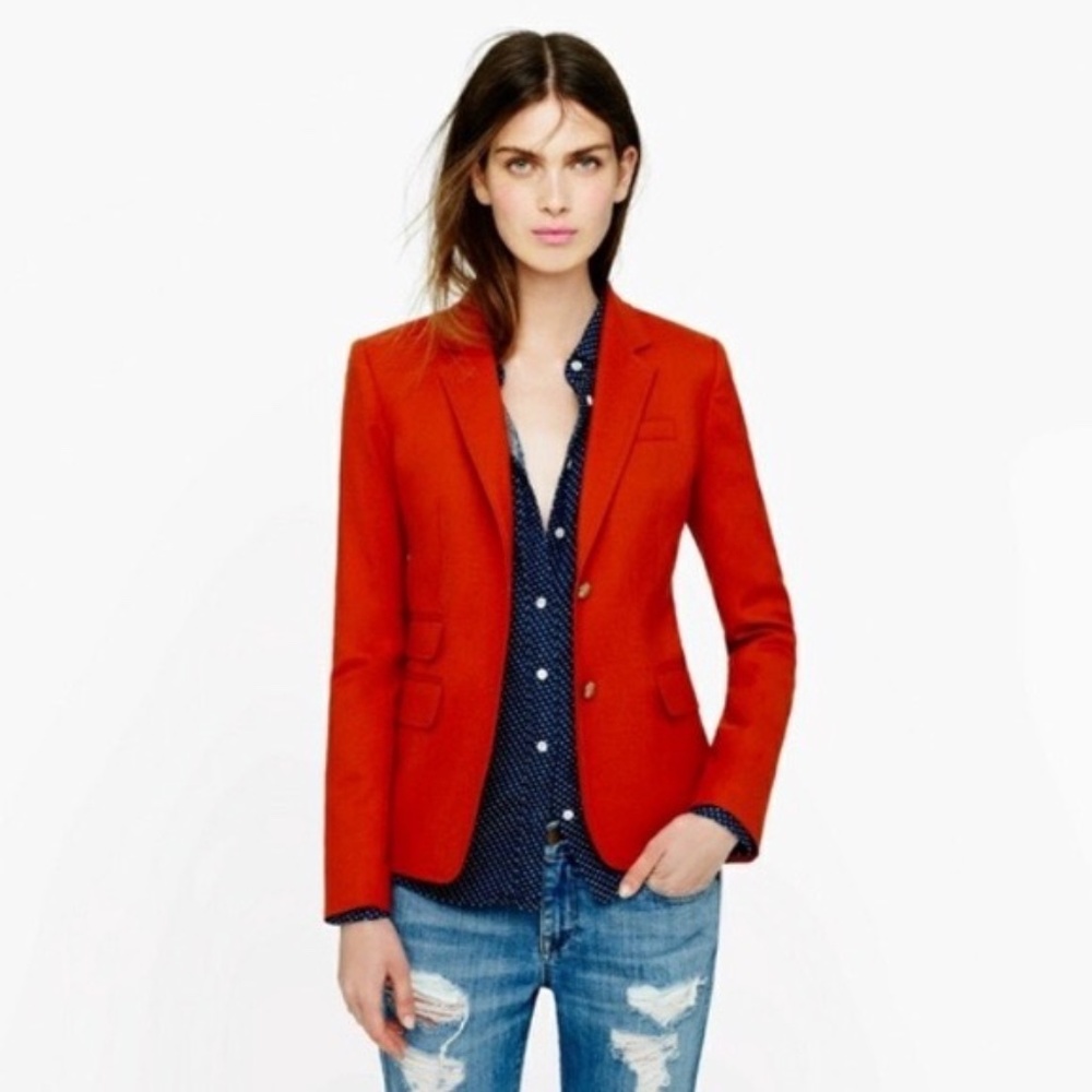 J. Crew Schoolboy Blazer - Red - 4T